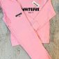 White Fox Women’s Logo Tracksuit – Crew Neck Design in pink color