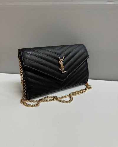 YSL Crossbody Shoulder Bag for Women in black color YSL Crossbody Shoulder Bag for Women in black color