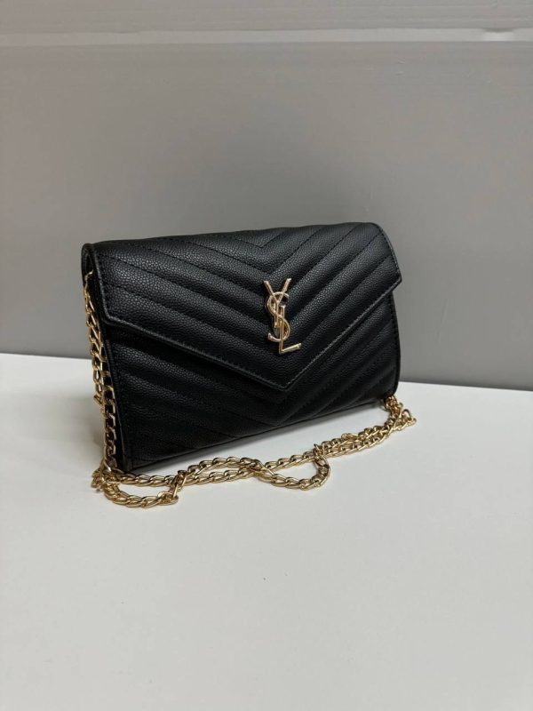YSL Crossbody Shoulder Bag for Women in black color YSL Crossbody Shoulder Bag for Women in black color