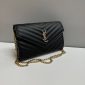 YSL Crossbody Shoulder Bag for Women in black color
