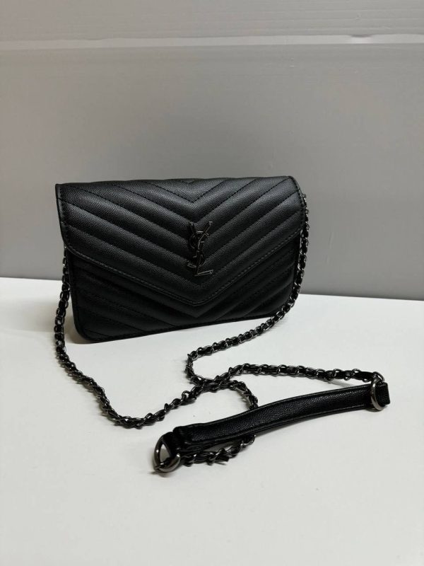 YSL Shoulder Bag for Women in black color YSL Shoulder Bag for Women in black color