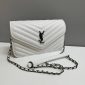 YSL Shoulder Bag for Women in white color