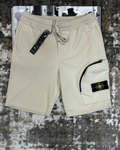Stone Island Compass-Badge Shorts for AAA Quality Men