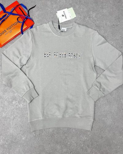 Burberry Big Logo Cotton Sweatshirt