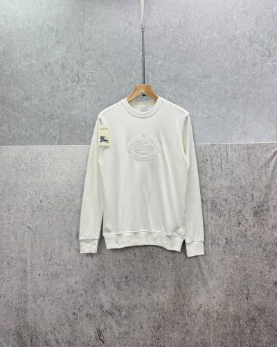Burberry EKD Textured Cotton Sweatshirt