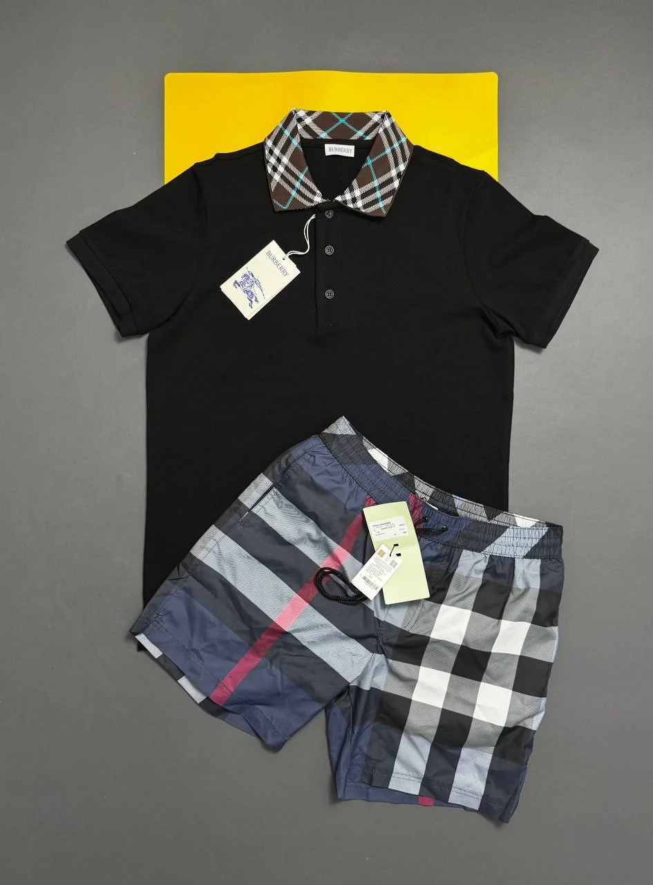 Burberry Polo Shirts & Shorts Sets