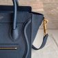 Celine Nano Luggage Tote Bag in Navy Blue 2