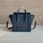 Celine Nano Luggage Tote Bag in Navy Blue 4
