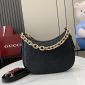 Gucci GG Emblem Small Shoulder AAA Quality Bag