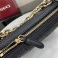 Gucci GG Emblem Small Shoulder AAA Quality Bag4