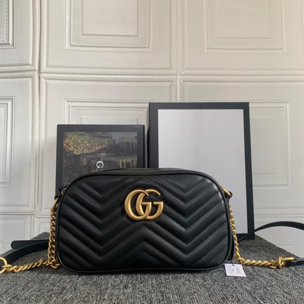 Gucci GG Marmont Small Matelassé Replica Shoulder Bag