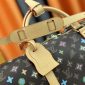 Louis Vuitton Monogram Craggy Keepall Travel 50 Bag in Chocolate