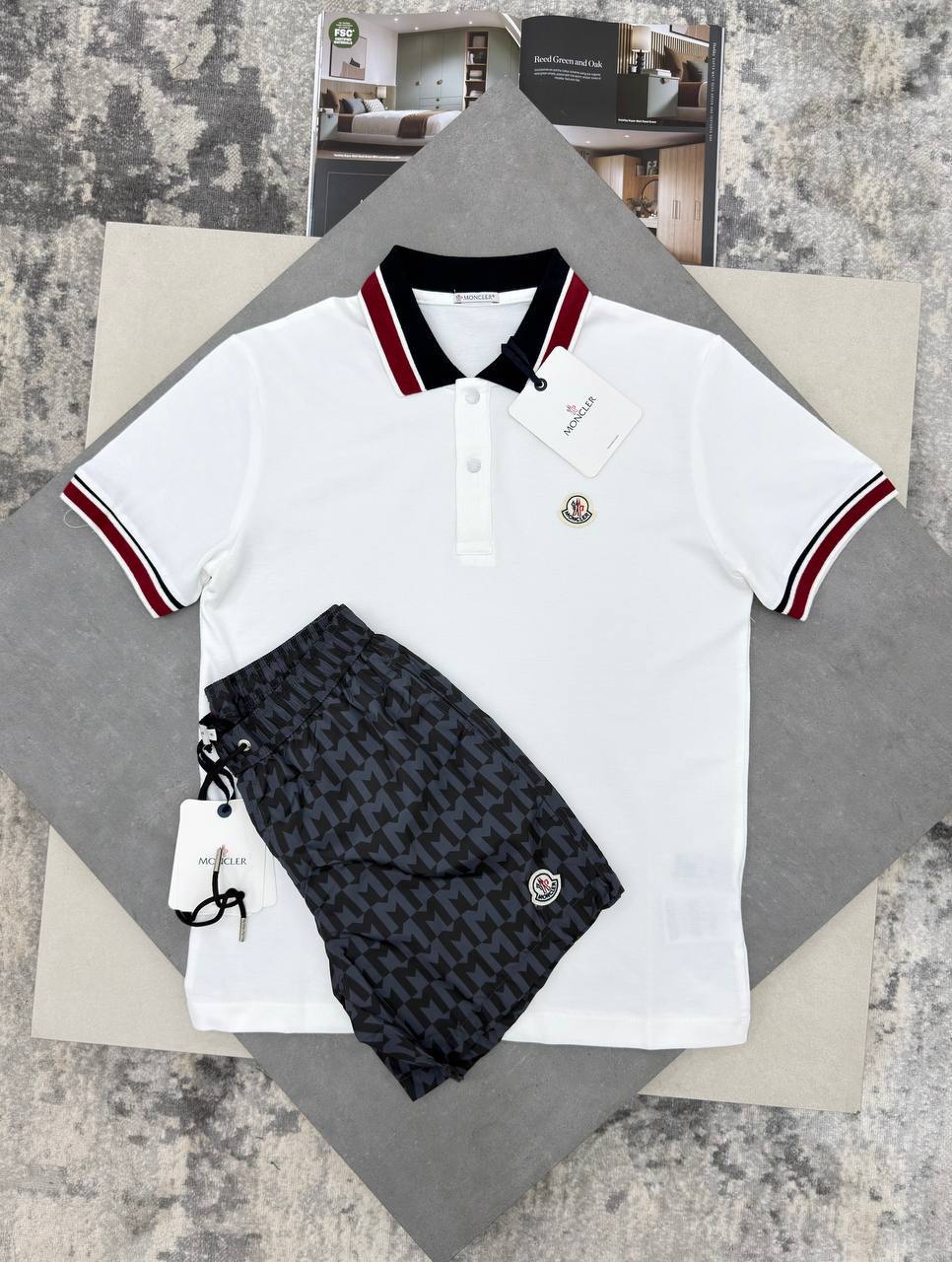 Moncler Polo Shirts & Shorts Sets