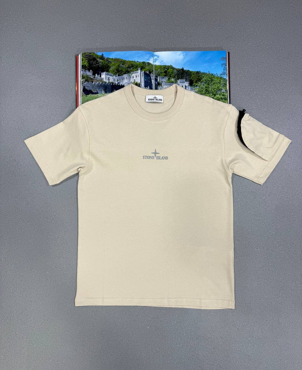 Stone Island Archivio Organic-Cotton Logo First Copy T-Shirt