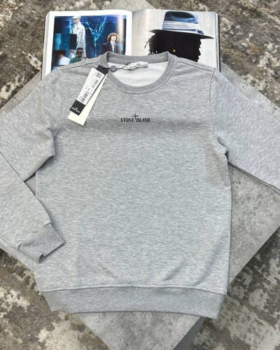 Stone Island Embroidered Chest Logo Sweatshirt SuperClone Quality