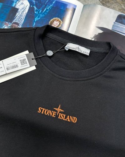 Stone Island Graphic Logo Sweatshirt