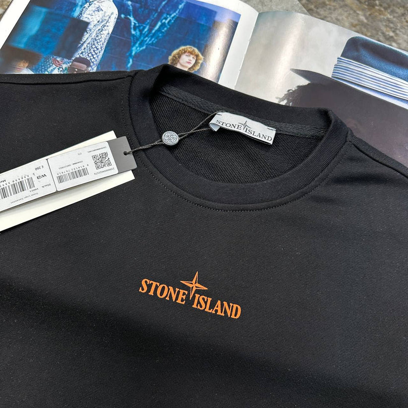 Stone Island Graphic Logo Sweatshirt