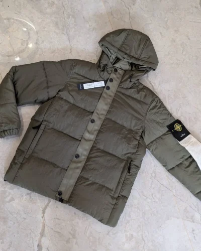 Stone Island Lightweight Puffer Ripstop Nylon First Copy Jacket