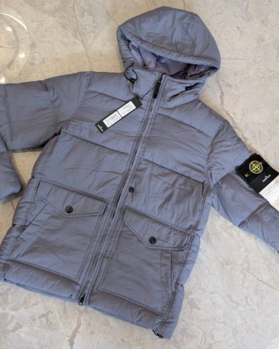 Stone Island Lightweight Puffer Ripstop Nylon First Copy Jacket dark Blue color Stone Island Lightweight Puffer Ripstop Nylon First Copy Jacket dark Blue color
