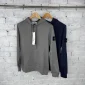 Stone Island Men's Brushed Cotton Fleece Premium Quality Hoodie