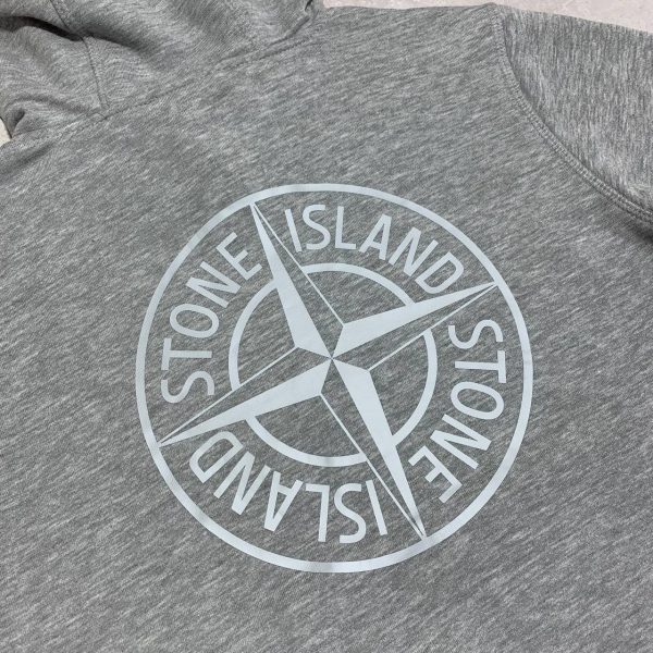 Stone Island Men's Front Embroidered Logo AAA Quality Hoodie Blue Color5 Stone Island Men's Front Embroidered Logo AAA Quality Hoodie Blue Color5