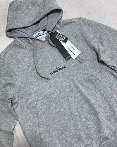 Stone Island Men’s Front Embroidered Logo AAA Quality Hoodie Blue Color8 Stone Island Men's Front Embroidered Logo AAA Quality Hoodie Blue Color8
