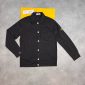Stone Island Men's Grey & Black Cotton Ripstop Replica Overshirt