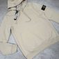 Stone Island Men's Logo Fleece Cotton Replica Beige Color Hoodie