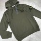 Stone Island Men's Logo Fleece Cotton Green Color Replica Hoodie