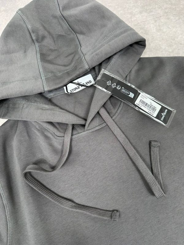 Stone Island Men's Logo Fleece Cotton Replica Hoodie9 Stone Island Men's Logo Fleece Cotton Replica Hoodie9