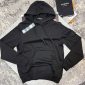 Stone Island Men's Logo-Patch Cotton Hoodie black