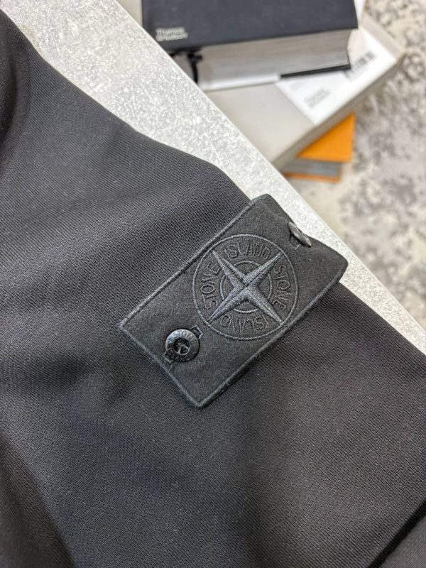 Stone Island Men's Logo-Patch Cotton Hoodie6 Stone Island Men's Logo-Patch Cotton Hoodie6