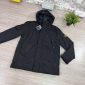 Stone Island Men's Packable Skin-Touch Nylon AAA Quality Black Jacket