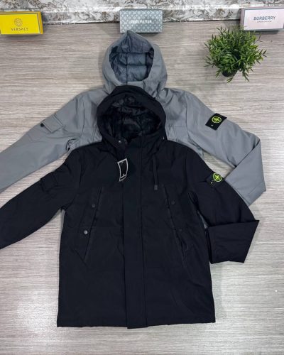 Stone Island Men's Packable Skin-Touch Nylon AAA Quality Jacket