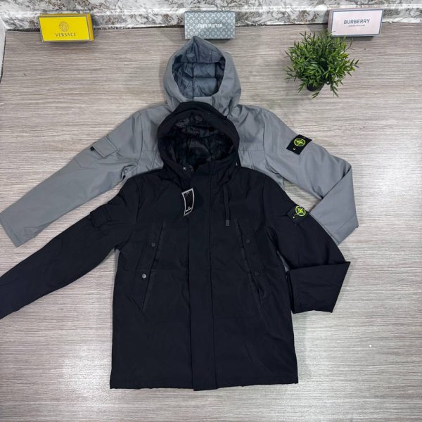 Stone Island Men's Packable Skin-Touch Nylon AAA Quality Jacket