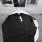 Stone Island Men's Patch Long Sleeve Crewneck Black Overshirt