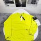 Stone Island Men's Patch Long Sleeve Crewneck Yellow Overshirt