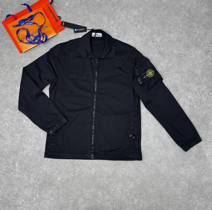 Stone Island Men's Pocket Replica Overshirt2 Stone Island Men's Pocket Replica Overshirt2