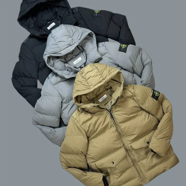Stone Island Men's Puffer Down Reps Premium Quality Jacket