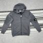 Stone Island Men's Regular-Fit Zip-Up Replica Grey Hoodie