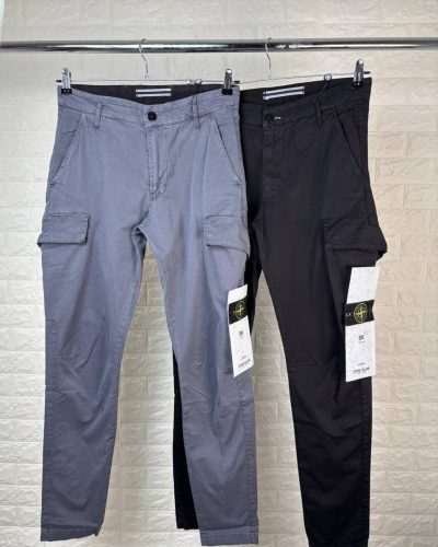 Stone Island Men's Regular-Tapered AAA Quality Cargo Pants