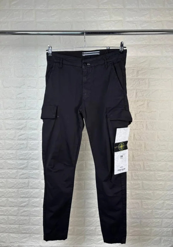 Stone Island Men's Regular-Tapered AAA Quality black color Cargo Pants Stone Island Men's Regular-Tapered AAA Quality black color Cargo Pants