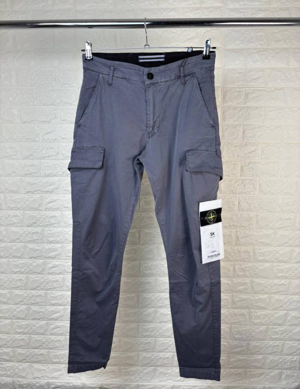 Stone Island Men's Regular-Tapered Grey Color AAA Quality Cargo Pants6 Stone Island Men's Regular-Tapered Grey Color AAA Quality Cargo Pants6