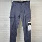 Stone Island Men's Regular-Tapered Grey Color AAA Quality Cargo Pants6