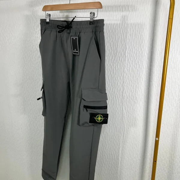 Stone Island Men's Regular-Tapered Cargo Replica Pants