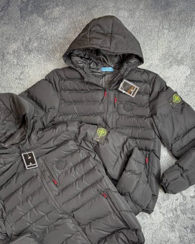 Stone Island Men's Scotch & Soda Puffer Down Jacket with Hood Reps AAA Quality