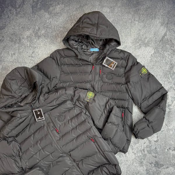 Stone Island Men's Scotch & Soda Puffer Down Jacket with Hood Reps AAA Quality