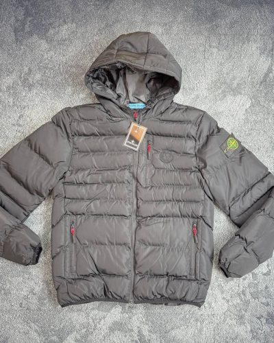 Stone Island Men’s Scotch & Soda Puffer Down Jacket with Hood2 Stone Island Men's Scotch & Soda Puffer Down Jacket with Hood Reps AAA Quality