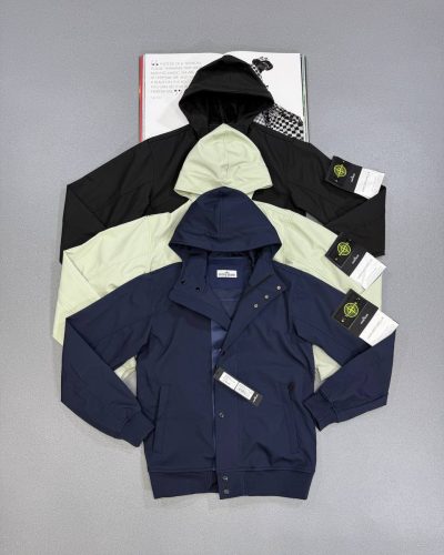 Stone Island Men's Soft Shell-R Replica Jacket