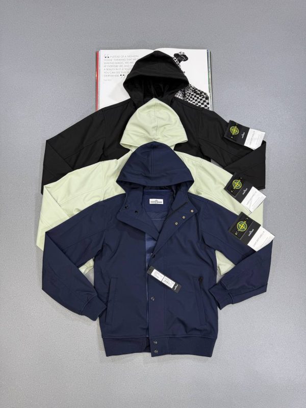 Stone Island Men's Soft Shell-R Replica Jacket Stone Island Men's Soft Shell-R Replica Jacket
